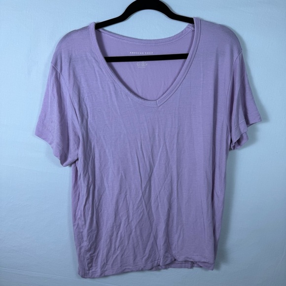 American Eagle Outfitters Pink T-Shirt Women’s size S - Picture 1 of 5